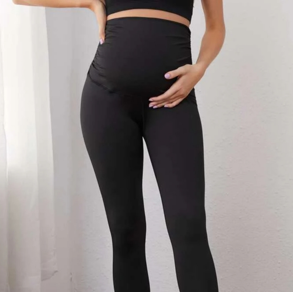 Wide band maternity leggings XL